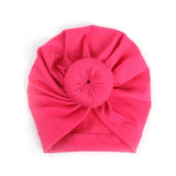 2020 Baby cotton blends Headband Soft Rabbit Bowknot Turban Hair Bands for Children Girls Elastic Headwrap Children Baby Turban