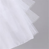 Top Quality Stock White Black Ballet Petticoat Tulle Ruffle Short Crinoline Bridal Petticoats Lady Girls Child Underskirt jupon