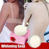 2021 Natural Active Enzyme Whitening Soap Enzyme Crystal Bath Transparent Shower skin lightening Body Care Bleaching Soap