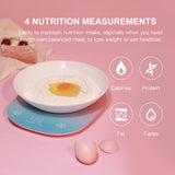 Yolanda 5kg Smart Kitchen Scale Bluetooth APP Electronic Weight Scales Food Balance Weighing Measuring Tool Nutrition Analysis