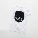 Baby Rompers Summer Style Powered Baby Boy Girl Clothing Newborn Infant giraffe Short Sleeve Clothes 3-6-9-12-18 Months