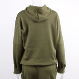Nadafair Two Piece Set 2020 Autumn Winter Tracksuit Women's Hooded Sweatshirt And Pants Casual 2Piece Outfits Woman Sport Suit