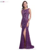 Robe Sexy Evening Dresses White Women Dress Long Elegant Party Prom Mermaid V Neck Sequined Maxi Formal Gown Вечерние Платья