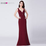 Robe Sexy Evening Dresses White Women Dress Long Elegant Party Prom Mermaid V Neck Sequined Maxi Formal Gown Вечерние Платья
