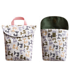 Baby Diaper Bags Maternity Bag Waterproof Wet Cloth Diaper Backpack Reusable Diaper Cover Dry Wet Bag for mom baby care