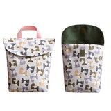 Baby Diaper Bags Maternity Bag Waterproof Wet Cloth Diaper Backpack Reusable Diaper Cover Dry Wet Bag for mom baby care
