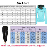 Casual Two Piece Outfits Pullovers Hoodies and Elastic Waist Jogger Pants Spring Autumn Tracksuit Woman Suit Female Sets 2021