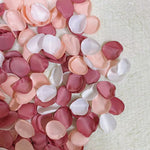 100Pcs/Bag Hand Made 2021 New Rose Petals for Wedding Artificial Silk Flower Marriage Decoration Valentine