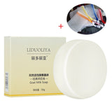 Goat Milk Handmade Goats milk Soap Removal Acne Blackhead Smooth Skin Tightening Pores Deep Cleaning Whitening Moisturizing Soap