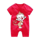 2021 Cheap cotton Baby romper Short Sleeve baby clothing One Piece Sum