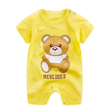 2021 Cheap cotton Baby romper Short Sleeve baby clothing One Piece Sum