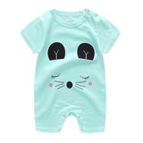 2021 Cheap cotton Baby romper Short Sleeve baby clothing One Piece Sum
