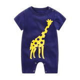2021 Cheap cotton Baby romper Short Sleeve baby clothing One Piece Sum