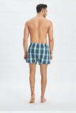 New Mens Underwear Boxers Shorts Casual Cotton Sleep Underpants High Quality Brands Plaid Loose Comfortable Homewear Panties