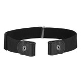 Easy Belt Without Buckle free Belts For Women Female waist Elastic stretch Jeans hidden Invisible