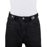 Easy Belt Without Buckle free Belts For Women Female waist Elastic stretch Jeans hidden Invisible