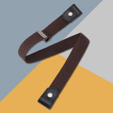 Easy Belt Without Buckle free Belts For Women Female waist Elastic stretch Jeans hidden Invisible