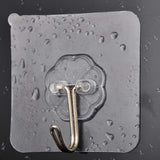 CellDeal Wall Hanger Hook Suction Cup Adhesive Wall Vacuum Sucker Heavy Bathroom Transparent Load Rack Stainless Steel Hangers
