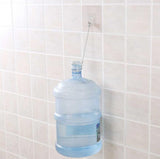 CellDeal Wall Hanger Hook Suction Cup Adhesive Wall Vacuum Sucker Heavy Bathroom Transparent Load Rack Stainless Steel Hangers
