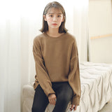 Geometric Pattern Fashion Basic Hit Casual Regular 2019 Female Women Long Sleeve All Match College Wind Hit Hot Sale Sweaters