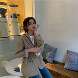 Geometric Pattern Fashion Basic Hit Casual Regular 2019 Female Women Long Sleeve All Match College Wind Hit Hot Sale Sweaters