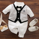 Malapina Baby Boy Romper Kids Summer Spring 0-24M Age Infant Gentleman