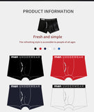 4pcs Male Panties Cotton Men's Underwear Boxers Breathable Man Boxer Solid Underpants Comfortable Brand Shorts men underwear 365