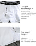4pcs Male Panties Cotton Men's Underwear Boxers Breathable Man Boxer Solid Underpants Comfortable Brand Shorts men underwear 365
