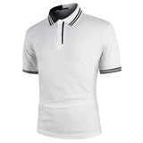 KB Men Polo Men Shirt Short Sleeve Polo Shirt Contrast Color Polo New Clothing Summer Streetwear Casual Fashion Men tops