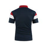 KB Men Polo Men Shirt Short Sleeve Polo Shirt Contrast Color Polo New Clothing Summer Streetwear Casual Fashion Men tops