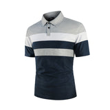 KB Men Polo Men Shirt Short Sleeve Polo Shirt Contrast Color Polo New Clothing Summer Streetwear Casual Fashion Men tops