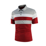 KB Men Polo Men Shirt Short Sleeve Polo Shirt Contrast Color Polo New Clothing Summer Streetwear Casual Fashion Men tops