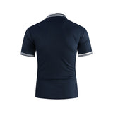 KB Men Polo Men Shirt Short Sleeve Polo Shirt Contrast Color Polo New Clothing Summer Streetwear Casual Fashion Men tops