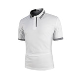 KB Men Polo Men Shirt Short Sleeve Polo Shirt Contrast Color Polo New Clothing Summer Streetwear Casual Fashion Men tops