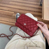 PU Leather Shoulder Bag for Women 2021 Simple Luxury Solid Color Crossbody Bag Ladie Design Fashion Handbag and Purses