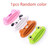 1pcs Kids Children Toothpaste Dispenser Tools Animal Tooth Paste Tube Squeezer Toothpaste Rolling Holder Home Bathroom Supplies