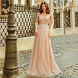 Robe Sexy Evening Dresses White Women Dress Long Elegant Party Prom Mermaid V Neck Sequined Maxi Formal Gown Вечерние Платья