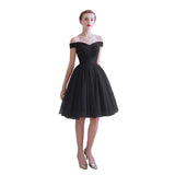 Cocktail Dresses 2021 Pleated Women Formal Prom Party Gown Short Cocktail Dress