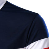 Men Polo Men Shirt Short Sleeve Polo Shirt Contrast Color Polo New Clothing Summer Streetwear Casual Fashion Men tops
