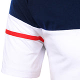 Men Polo Men Shirt Short Sleeve Polo Shirt Contrast Color Polo New Clothing Summer Streetwear Casual Fashion Men tops