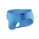 Hot Sale Mens Underwear Briefs Men's boxer Ice Transparent Low Waist Sexy Panties Gay Seamless Silkly transparent pants