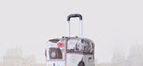 TRIPNUO Thicker Blue City Luggage Cover Suitcase Protective Cover for Trunk Case Apply to 19''-32'' Suitcase Travel Accessories