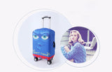 TRIPNUO Thicker Blue City Luggage Cover Suitcase Protective Cover for Trunk Case Apply to 19''-32'' Suitcase Travel Accessories