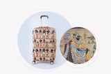 TRIPNUO Thicker Blue City Luggage Cover Suitcase Protective Cover for Trunk Case Apply to 19''-32'' Suitcase Travel Accessories