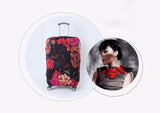 TRIPNUO Thicker Blue City Luggage Cover Suitcase Protective Cover for Trunk Case Apply to 19''-32'' Suitcase Travel Accessories