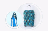 TRIPNUO Thicker Blue City Luggage Cover Suitcase Protective Cover for Trunk Case Apply to 19''-32'' Suitcase Travel Accessories