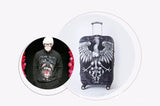 TRIPNUO Thicker Blue City Luggage Cover Suitcase Protective Cover for Trunk Case Apply to 19''-32'' Suitcase Travel Accessories