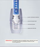 Automatic Toothpaste Dispenser Wall Mount Dust-proof Toothbrush Holder Wall Mount Storage Rack Bathroom Accessories Set Squeezer