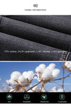 2020 New Classic Style Men's Grey Jeans Business Fashion Soft Stretch Denim Trousers Male Brand Fit Pants Black Blue