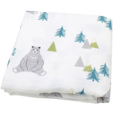 120x120cm Muslin Blanket Cotton Baby Swaddle Bamboo Soft Newborn Blanket Bath Towel Gauze Infant Wrap Sleepsack Stroller Cover